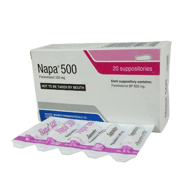 NAPA 500MG Suppository